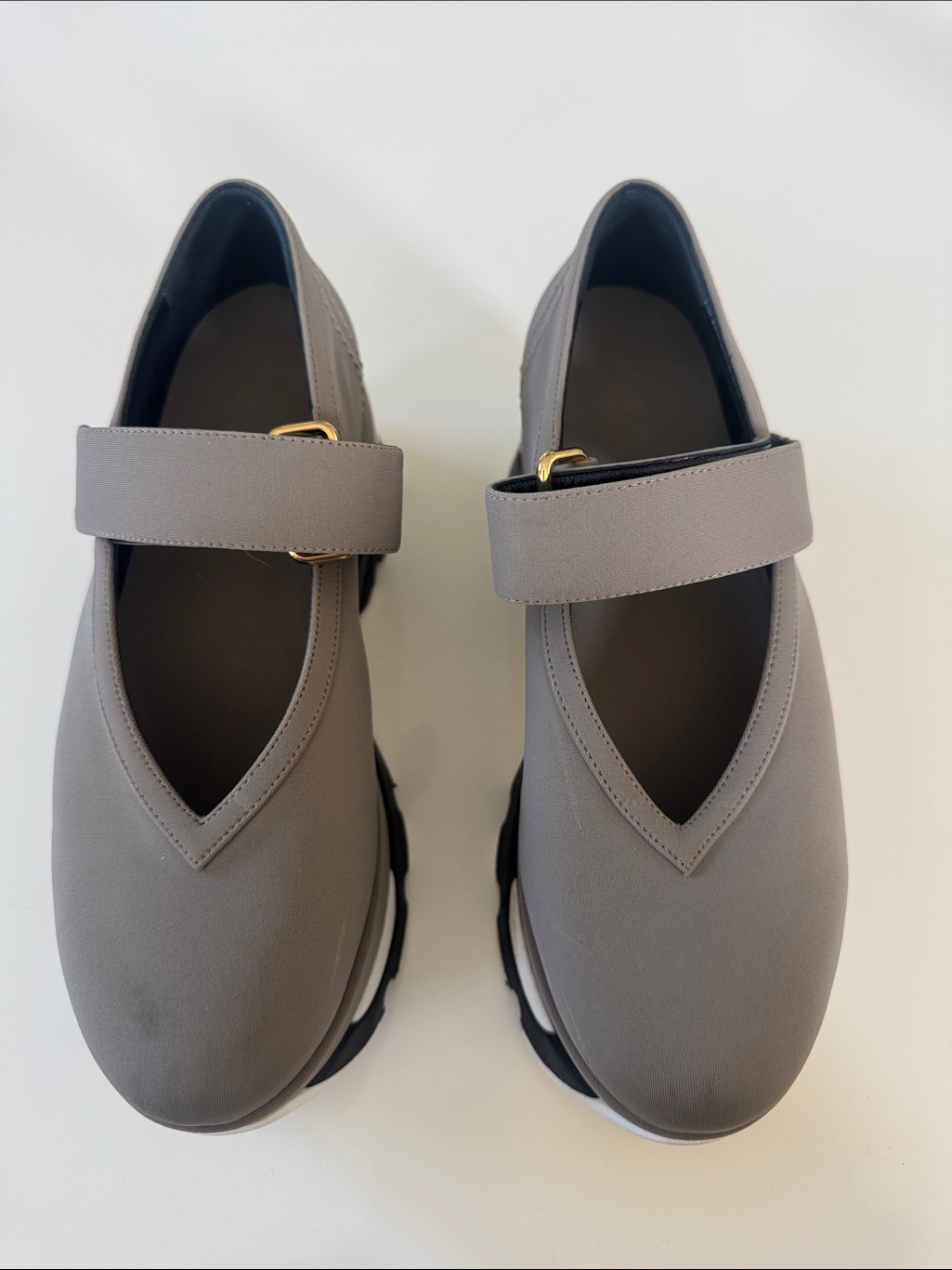 Marni Dust Flat Shoe Selva On Drill -Size 40